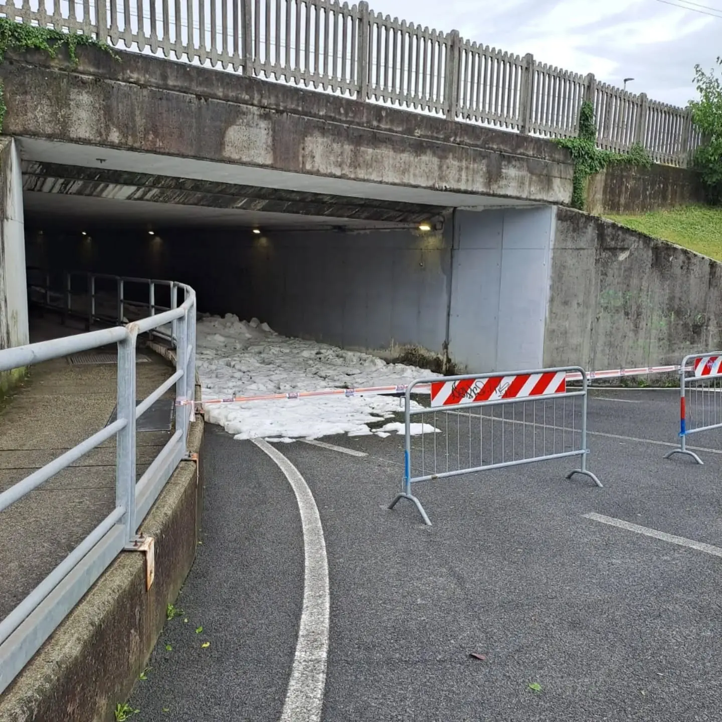 Una violenta grandinata si è abbattuta nella serata di oggi, giovedì 14 maggio, su varie località dell'Isontino, dal Collio verso il litorale senza risparmiare Gorizia e Monfalcone, lasciando evidenti segni del suo passaggio fra parchi pubblici, cortili privati, vie e piazze. Ecco alcune foto che documentano la serata