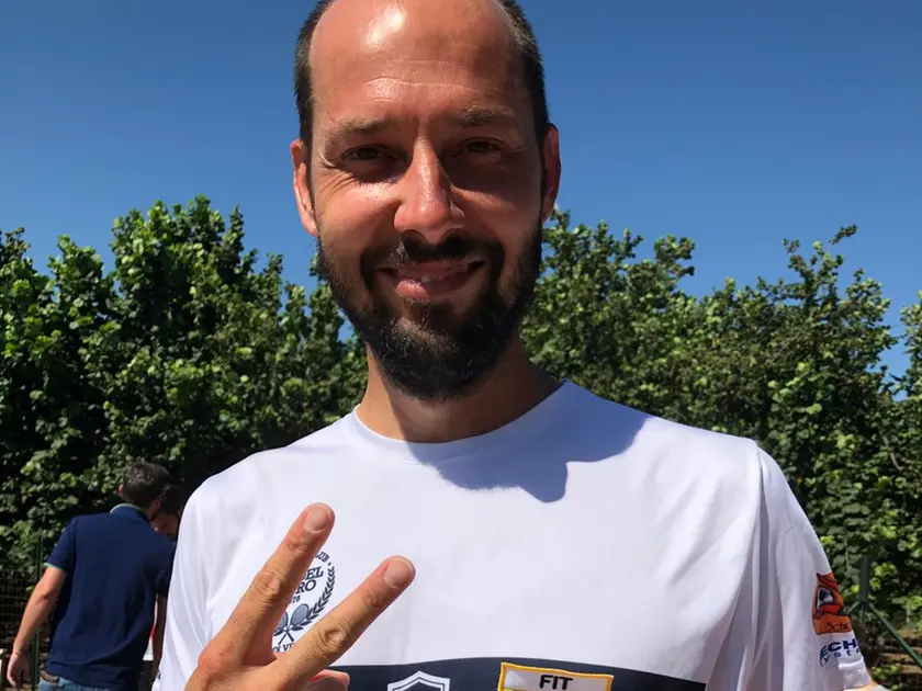 Mauro Commisso, maestro nazionale, direttore tecnico della scuola tennis dell’Azteca Sport Asd di Tavagnacco