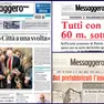 La prima pagina dell'elezione di Basso a sindaco di Pordenone, aprile 2025. A seguire due pagine storiche: la vicenda di Alfredino (1981) e la ricostruzione post terremoto