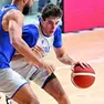 Matteo Cavallero in azzurro