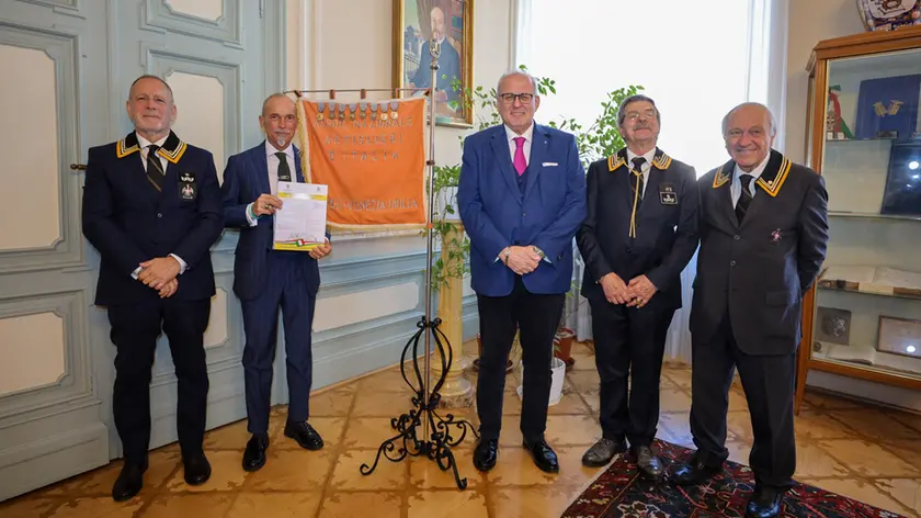 La presentazione del 32° Raduno nazionale Artiglieri d’Italia che avrà per cornice Gorizia Foto Tibaldi