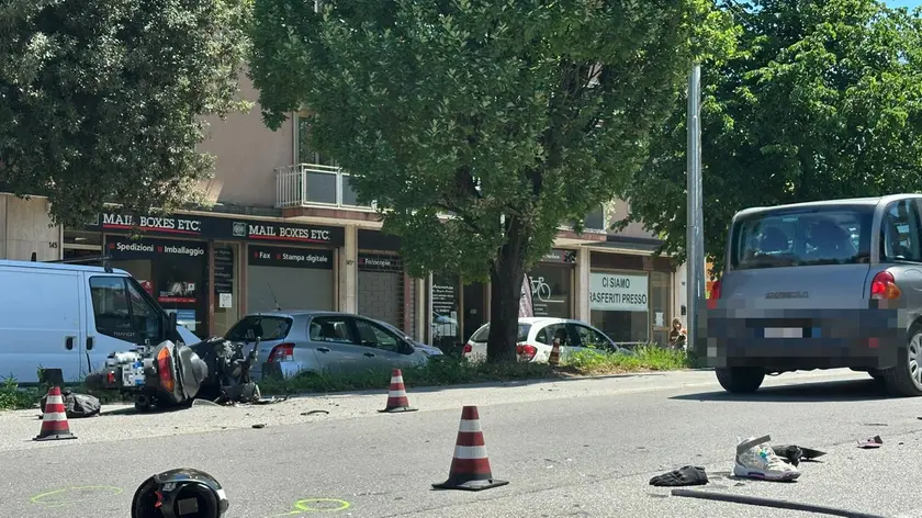 Il luogo in cui si è verificato l'incidente mortale, ai piedi del ponte di Voltabarozzo
