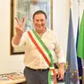 Michele De Sabata in municipio appena rieletto (foto Petrussi)