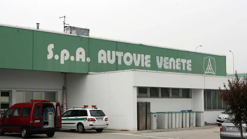 Palmanova, 27 Ottobre 2006. La sede delle Autovie Venete.