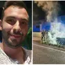 La vittima, Pietro Nocera, e il luogo dell'incidente a Nervesa