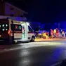 Il luogo dell'incidente mortale a Tricesimo (Foto Petrussi/Pregnolato)