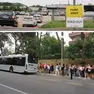 L'attesa per il concerto di Cremonini a Gorizia tra bus navetta e parcheggi (Arianna Simcic)