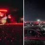 I due volti del concerto: lo splendido spettacolo di Cremonini (foto ufficiale di Erika Serio) e le auto bloccate per ore nel parcheggio V in attesa di poter uscire
