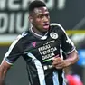 Il calciatore bianconero Idrissa Gueye in un’azione di gioco