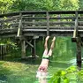 Un tuffo alla Santissima nei giorni scorsi