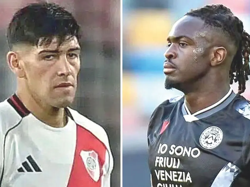 L’argentino Lautaro Rivero e il francese Oumar Solet potrebbero darsi il cambio nella difesa dell’Udinese