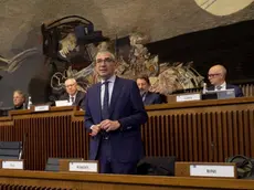 L’assessore regionale alla Sicurezza Pierpaolo Roberti durante un intervento in Consiglio regionale