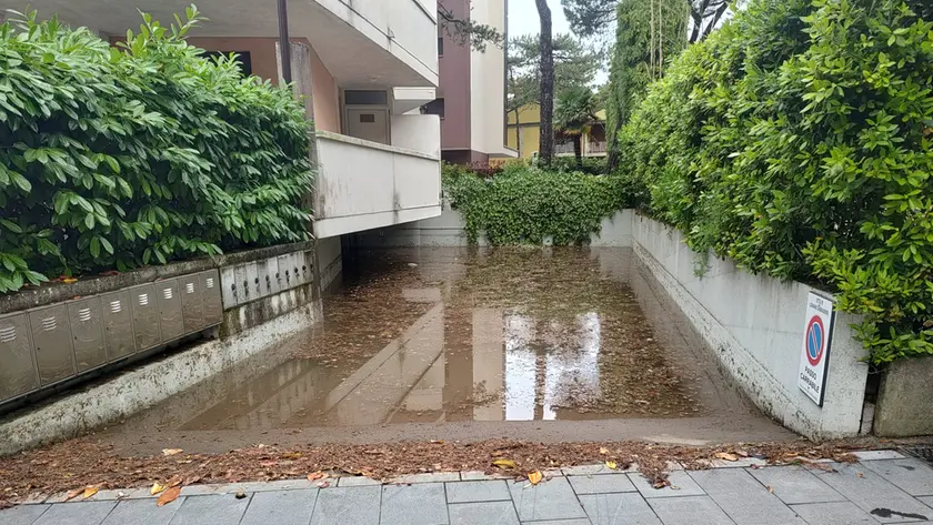 Allagamenti a Lignano