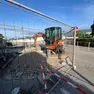 La voragine sulla strada