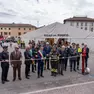 La cittadella della sicurezza è stata aperta in piazza I maggio / Foto Petrussi