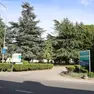 L’ingresso dell’ex manicomio che al suo interno ospita la struttura destinata al Sert