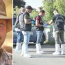 La vittima, Marius Adrian Dorobantu, 59 anni, e gli uomini della polizia scientifica a Porcia