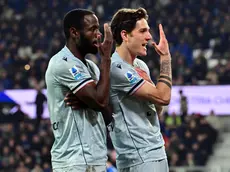 Keinan Davis e Nicolò Zaniolo (foto Ansa)