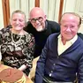 Giovanni Malvani con la moglie Marisa Del Zotto e il figlio Paolo, che ha seguito le sue orme