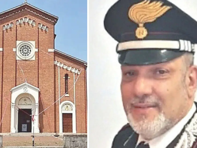 Il maggiore Luigino Lunari e la chiesa del Sacro Cuore a Udine