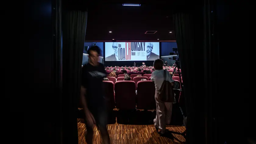 Una sala cinematografica