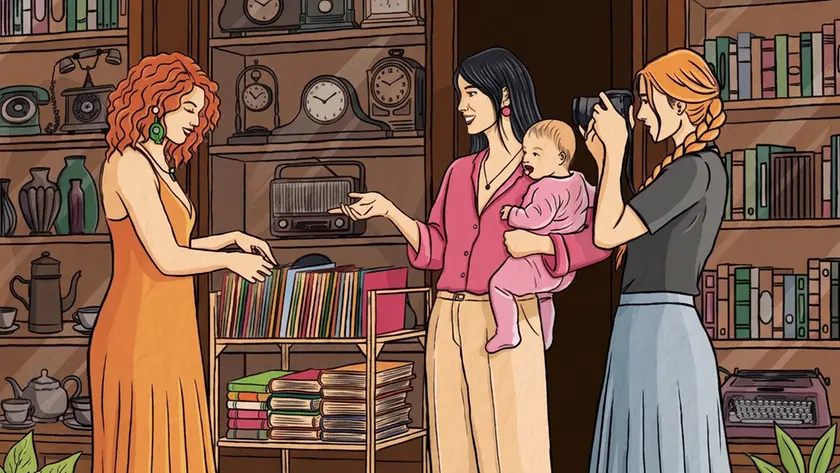 Un dettaglio della copertina del libro, realizzata da Chiara Brambilla