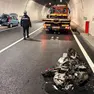 Lo schianto in galleria Fara