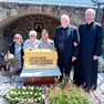 L’urna del santo è stata traslata temporaneamente a Orzano