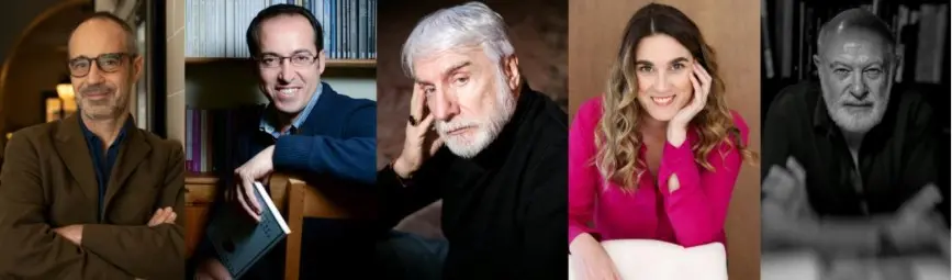 Da sinistra Burhan Sönmez, Paolo Crepet e Giada Messetti