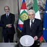 Giovanni Grasso insieme a Sergio Mattarella al Quirinale