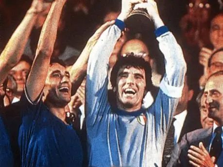 Dino Zoff campione del mondo in Spagna nel 1982