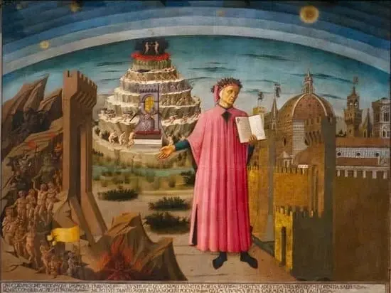 Una celebre raffigurazione del poeta Dante