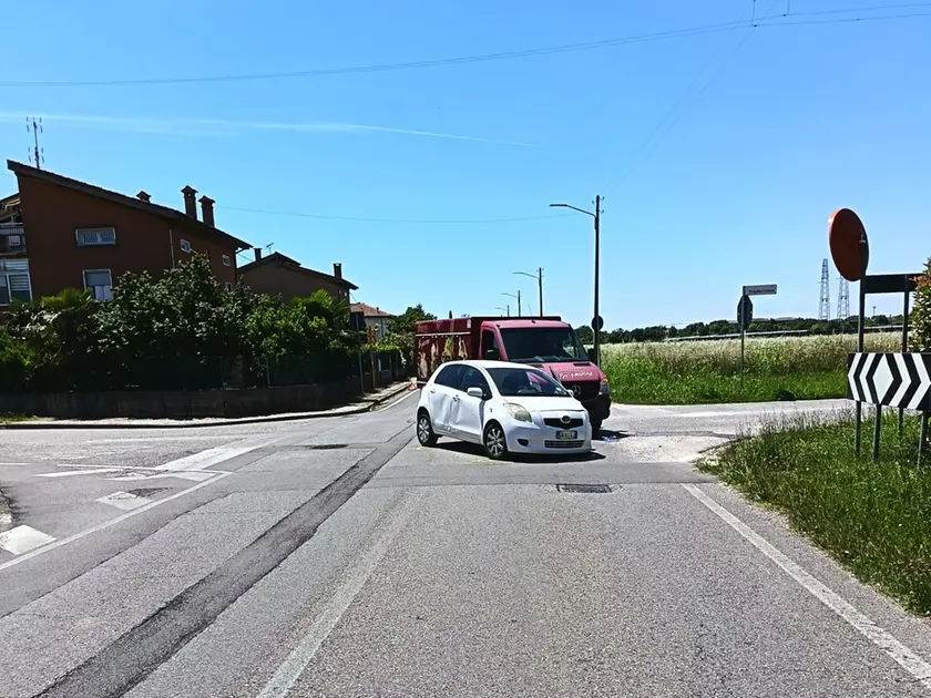 Lo scontro a Udine