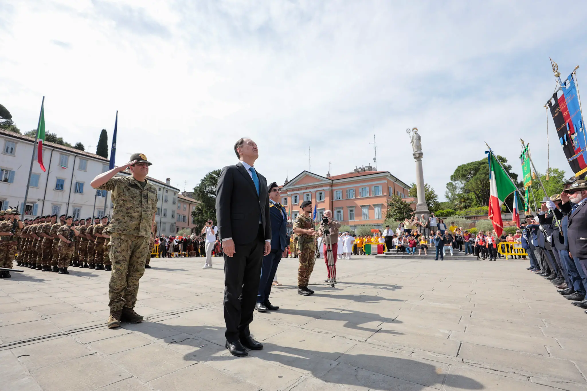 Alcune immagini della cerimonia (Foto Tibaldi)