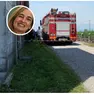 Il luogo del ritrovamento del corpo di Chiara Guerra (nel tondo)