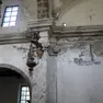 Intonaci rovinati nella pieve di Santa Maria Maddalena di Invillino