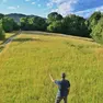 Il luogo in cui avrebbero potuto sorgere le quattro pale eoliche / Foto Petrussi