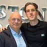Nicolò Zaniolo col proprio procuratore Claudio Vigorelli