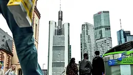 Il quartier generale di Commerzbank a Francoforte, in Germania