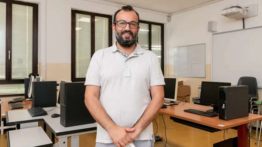 Il dirigente della scuola Alfonso D'Ambrosio