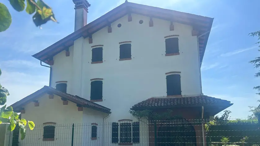 La casa dove si è consumato l'omicidio di Chiara Guerra a San Stino di Livenza