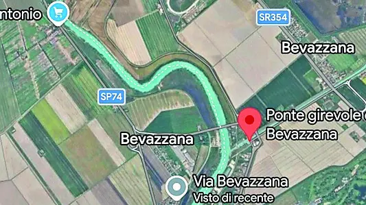 L'area sulla quale sarà realizzata la darsena