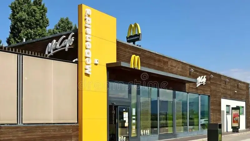 Il McDonald's di via Nazionale, a Tavagnacco