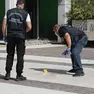 I rilievi delle forze dell'ordine dopo la rissa a piazzetta Bertossi, Pordenone