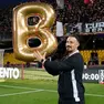 Floro Flores festeggia la promozione del Benevento in Serie B