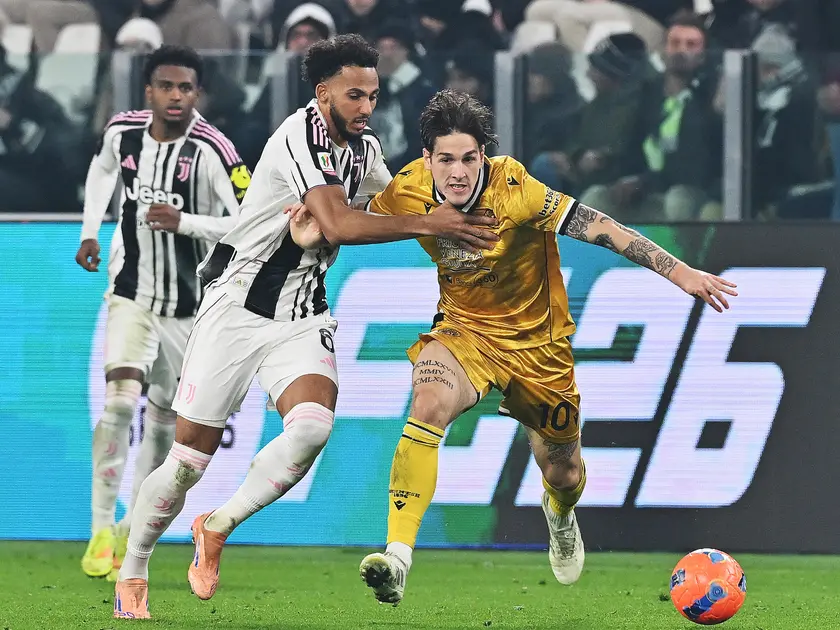 Niccolò Zaniolo con la magia dell’Udinese (foto Ansa)