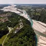 Una veduta aerea del Tagliamento, l’ultimo grande fiume naturale d’Europa (foto Fabrizio Billi)