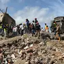 Una terribile immagine del terremoto in Venezuela