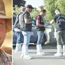 La vittima, Marius Adrian Dorobantu, 59 anni, e gli uomini della polizia scientifica a Porcia