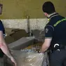 Alcune delle sigarette sequestrate dalla guardia di finanza